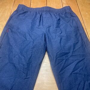 RHONE Heathered Blue Guru Lounge Pants Size Medium with 30” Inseam